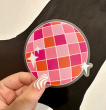 Load image into Gallery viewer, Colorful Disco Ball Sticker