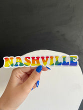 Load image into Gallery viewer, Nashville Rainbow Sticker