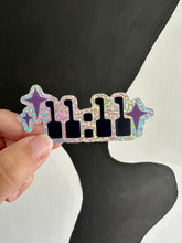 Load image into Gallery viewer, 11:11 Angel Number Glitter Sticker