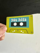 Load image into Gallery viewer, 90s Hits Cassette Tape Sticker