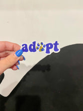 Load image into Gallery viewer, Dog Paw Adoption Sticker