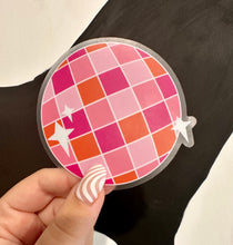 Load image into Gallery viewer, Colorful Disco Ball Sticker