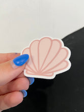 Load image into Gallery viewer, Pink Seashell Sticker