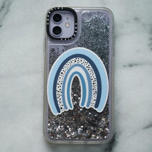 Load image into Gallery viewer, Blue Line Dot Rainbow Sticker