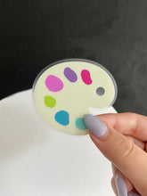 Load image into Gallery viewer, Paint Palette Artist Sticker
