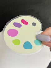 Load image into Gallery viewer, Paint Palette Artist Sticker