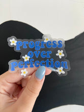Load image into Gallery viewer, Progress Over Perfection Sticker