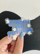 Load image into Gallery viewer, Progress Over Perfection Sticker