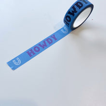 Load image into Gallery viewer, Howdy Washi Tape