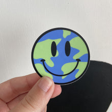 Load image into Gallery viewer, Smiling Earth Sticker
