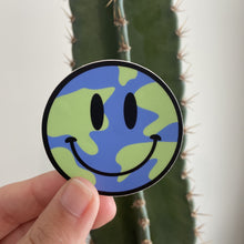 Load image into Gallery viewer, Smiling Earth Sticker