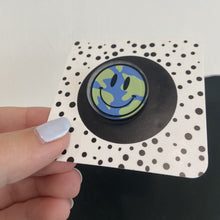 Load image into Gallery viewer, Smiling Earth Acrylic Pin