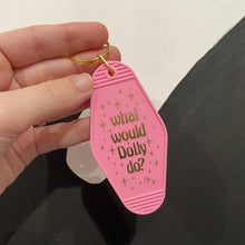Load image into Gallery viewer, Dolly Retro Motel Keychain