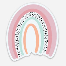 Load image into Gallery viewer, Pastel Line Dot Rainbow Sticker