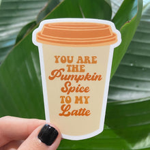 Load image into Gallery viewer, Pumpkin Spice Latte Sticker
