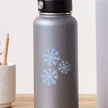 Load image into Gallery viewer, Watercolor Snowflakes Sticker