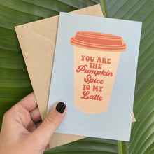 Load image into Gallery viewer, Pumpkin Spice Card