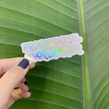 Load image into Gallery viewer, Professional Overthinker Sticker