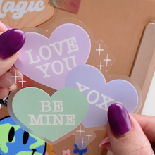 Load image into Gallery viewer, Candy Hearts Sticker