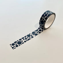 Load image into Gallery viewer, Black and White Dot Washi Tape