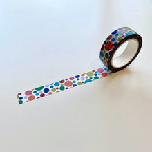 Load image into Gallery viewer, Colorful Dots Washi Tape