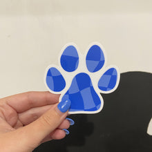 Load image into Gallery viewer, Dog Paw Checkerboard Sticker