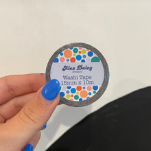 Load image into Gallery viewer, Colorful Dots Washi Tape