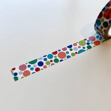 Load image into Gallery viewer, Colorful Dots Washi Tape