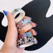Load image into Gallery viewer, Colorful Dots Washi Tape