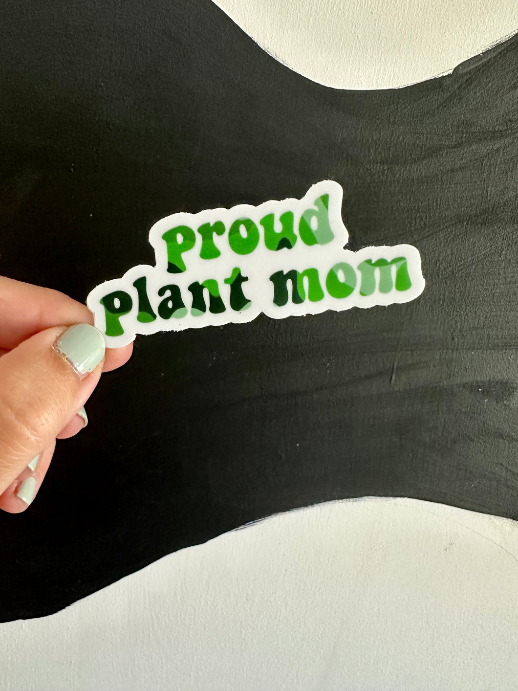 Proud Plant Mom Sticker