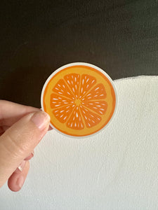 Orange Citrus Sticker