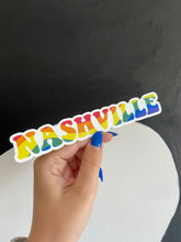 Load image into Gallery viewer, Nashville Rainbow Sticker
