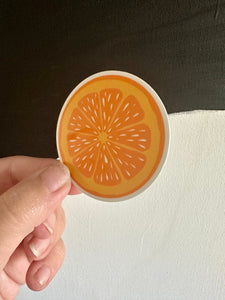 Orange Citrus Sticker