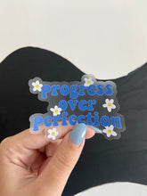 Load image into Gallery viewer, Progress Over Perfection Sticker
