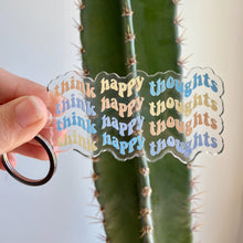 Load image into Gallery viewer, Think Happy Thoughts Keychain
