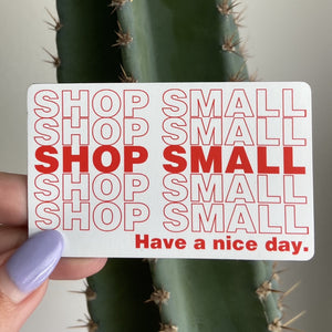 Shop Small Magnet