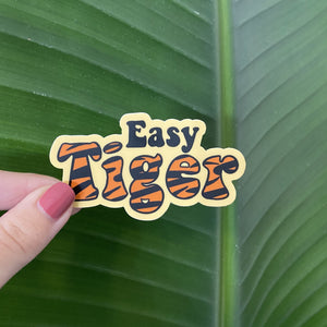 Easy Tiger Sticker