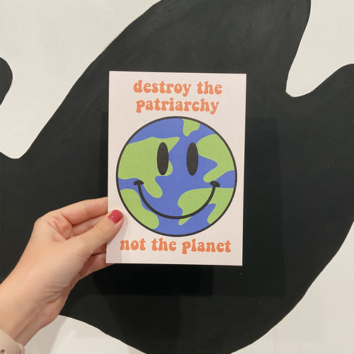 Save the Earth Art Print