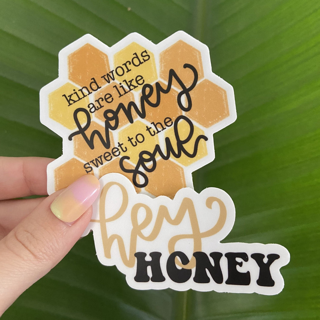Honey Sticker Bundle (2 Stickers)