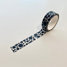 Load image into Gallery viewer, Black and White Dot Washi Tape
