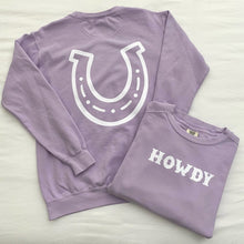 Load image into Gallery viewer, Howdy Comfort Colors Sweatshirt
