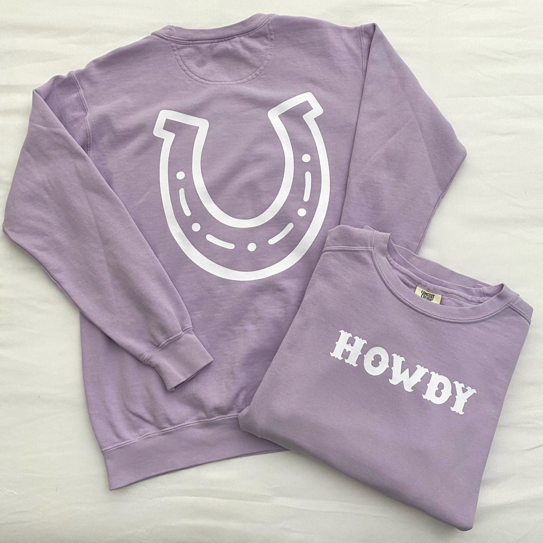 Howdy Comfort Colors Sweatshirt