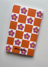 Load image into Gallery viewer, Checkerboard Daisy Dotted Notebook, Bullet Journal
