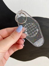 Load image into Gallery viewer, Disco Ball Motel Keychain
